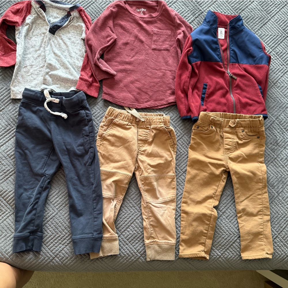 Fall Boys Toddler Bundle 2T